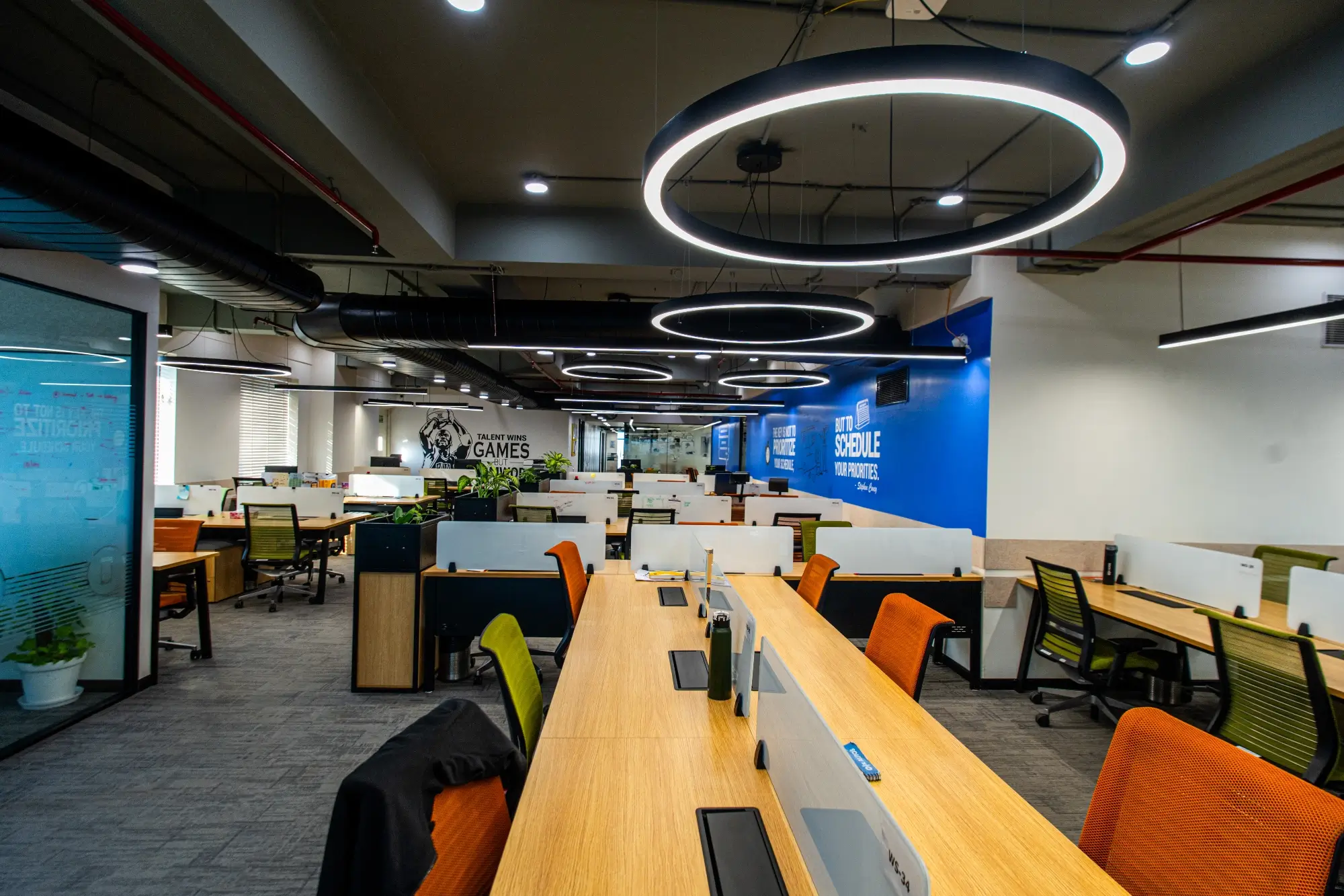 collaborative desk configurations