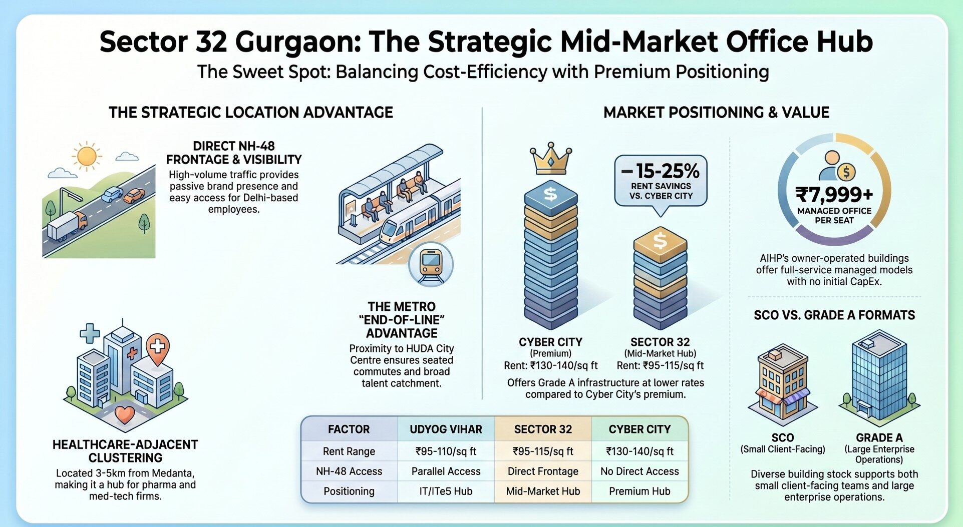 sector 32 Gurgaon office space
